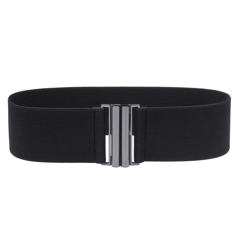 Syuer Womens Wide Elastic Waist Belt Cinch Belt Trimmer Stretch Waistband - Image 1
